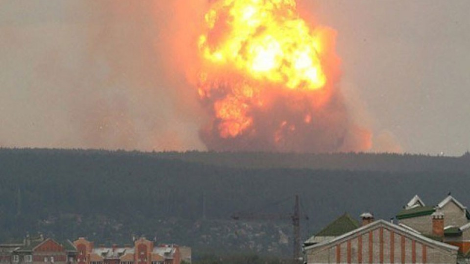 експлозията, Русия, Архангелск