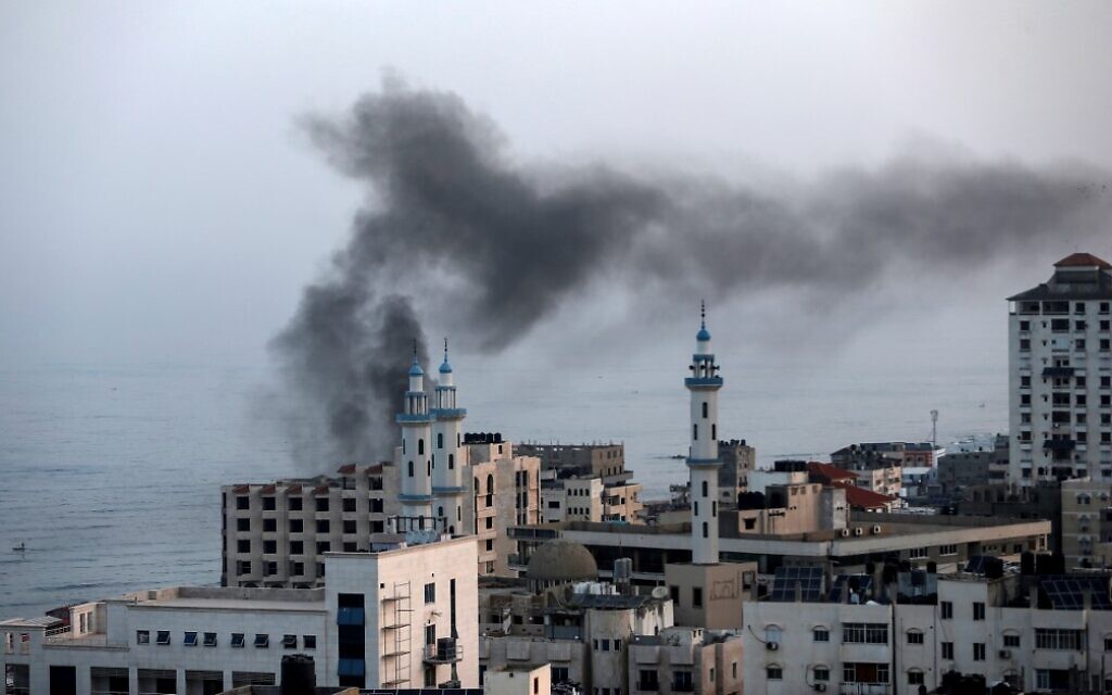 Ивицата Газа, Израел. обстрел
