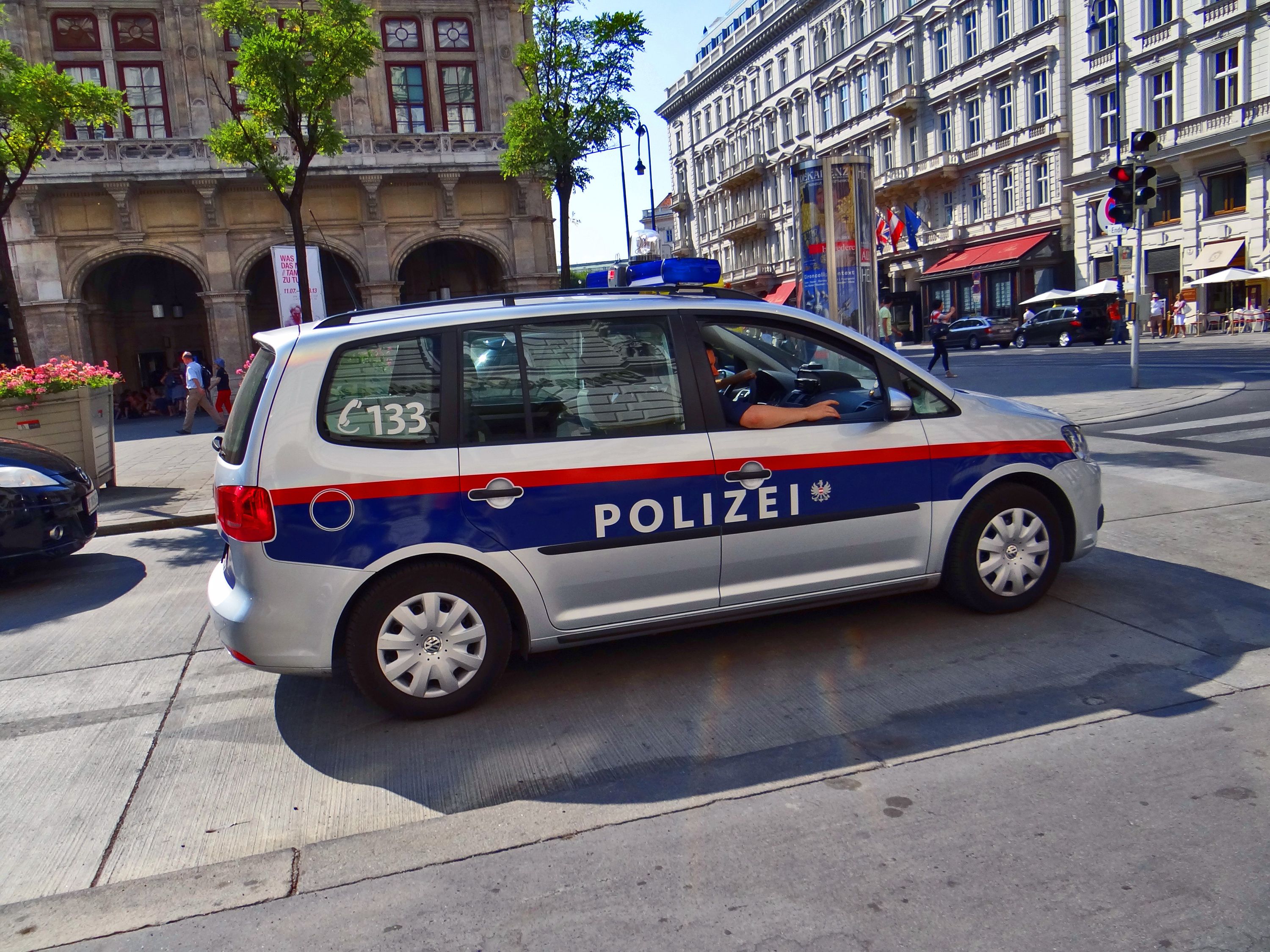 полиция, Австрия, виена