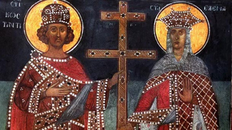 Константин и Елена, светци, равноапостоли, православие, празник