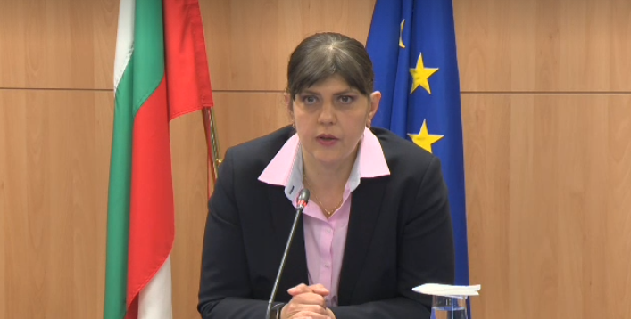 Лаура Кьовеши, намесва, европейски главен прокурор, прокуратура, посещение, българия