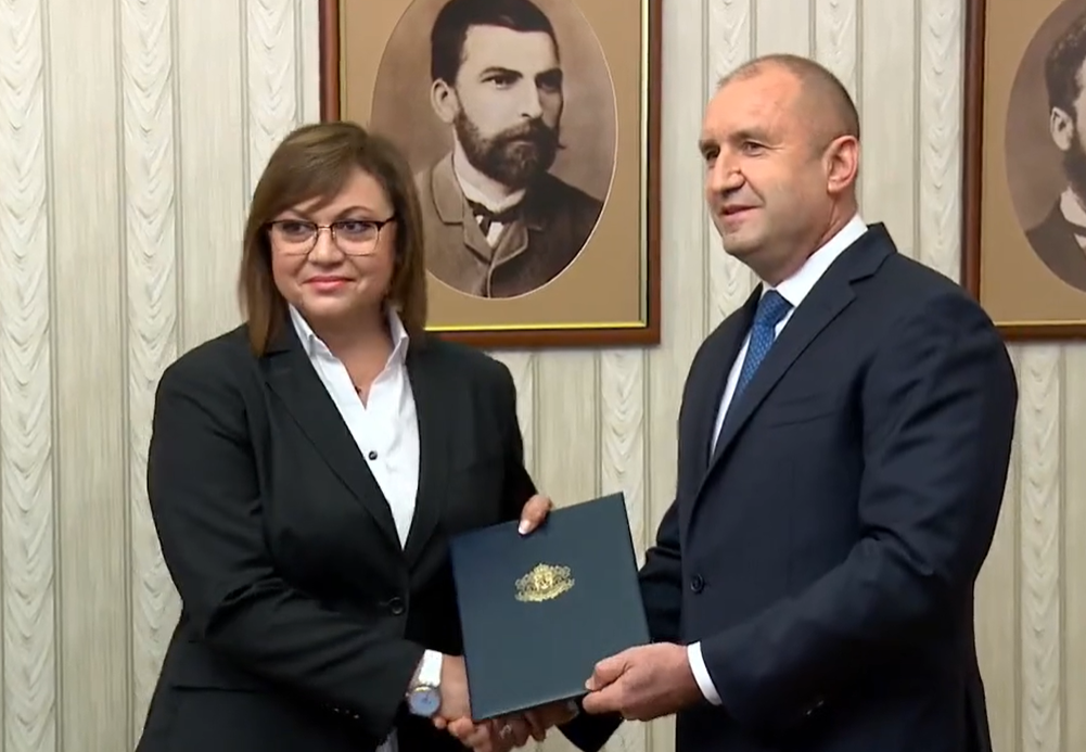 БСП, мандат, правителство, Румен Радев, президент