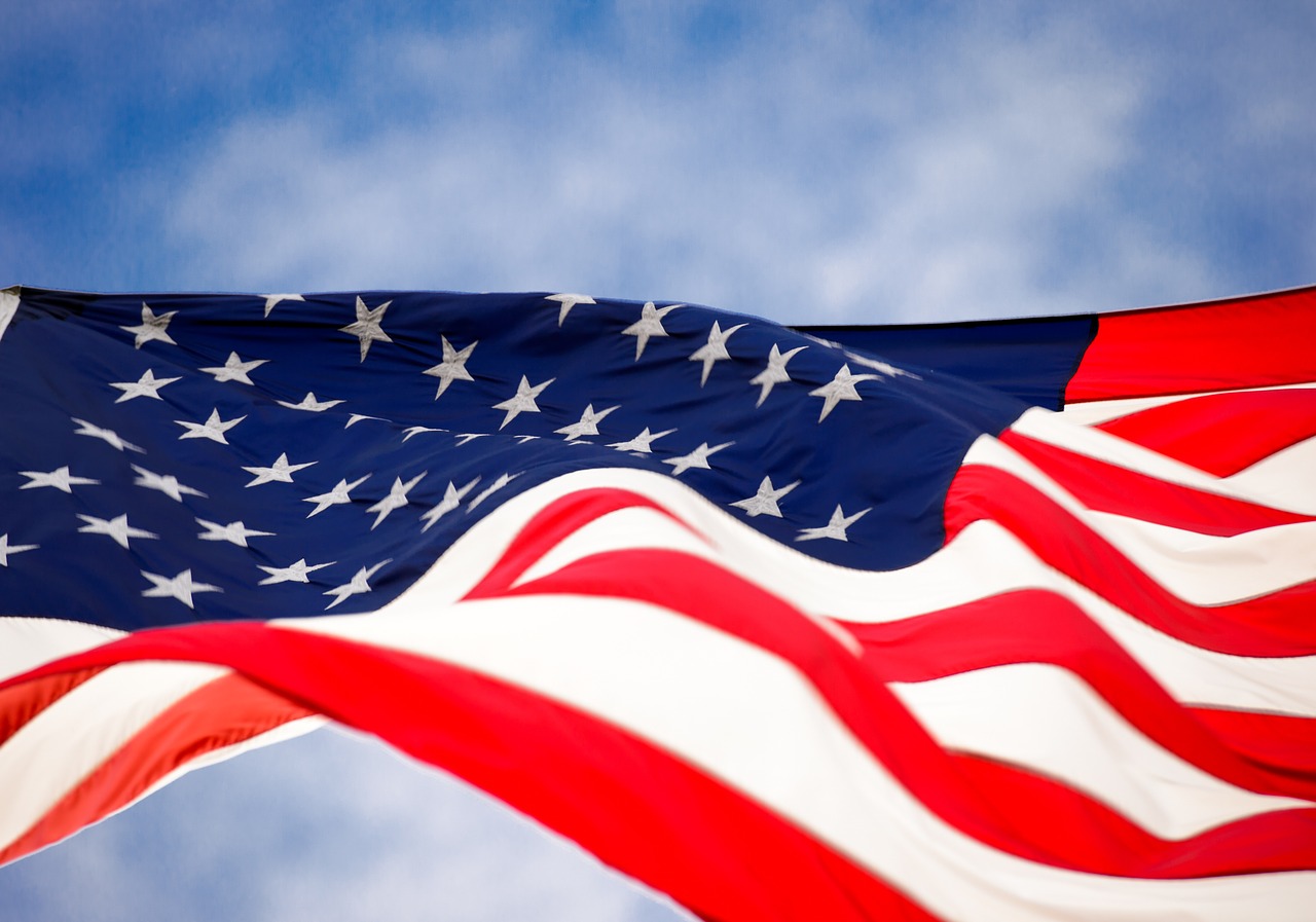 САЩ, посолство, знаме, флаг, магнитски