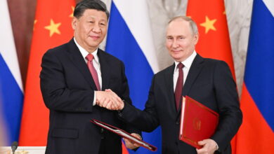 Путин и Си Дзинпин Русия и Китай