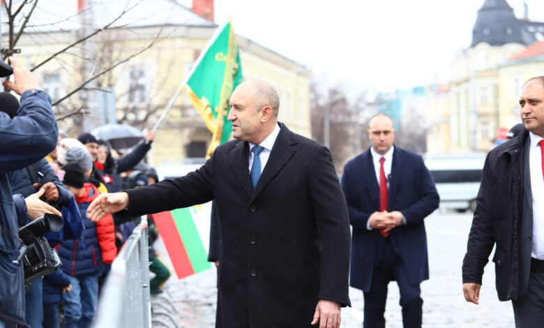 Румен Радев, президент, паметник на Незнайния войн, Трети март, 3 март