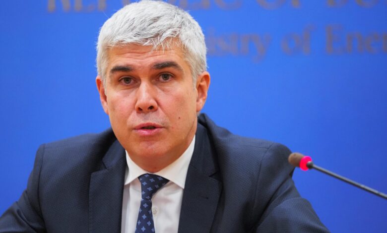 Владимир Малинов, министър на енергетиката