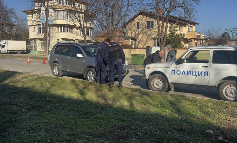 Казанлък, патрулка, гонка