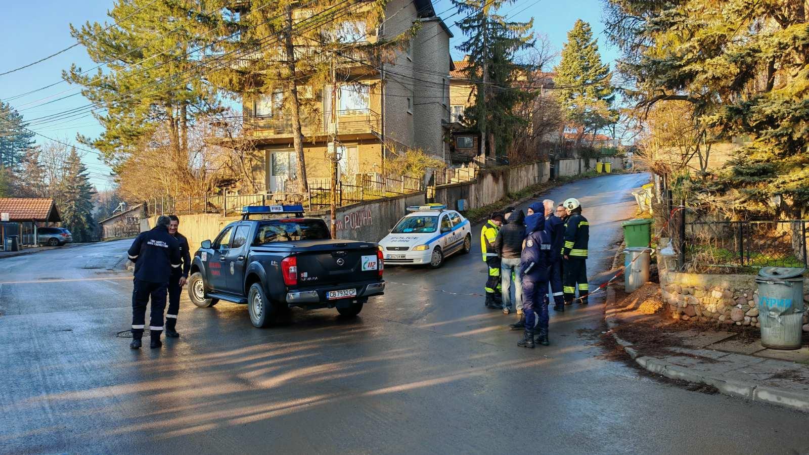 Банкя, взрив, газ, къща, изчезнали