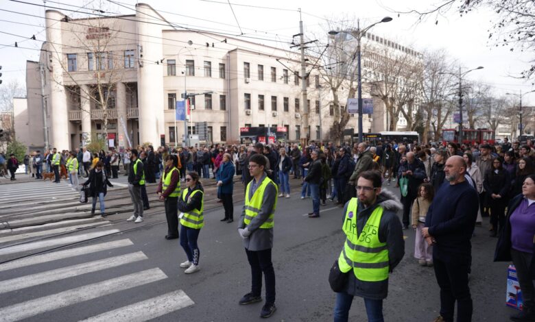 Нови Сад, Сърбия, протести