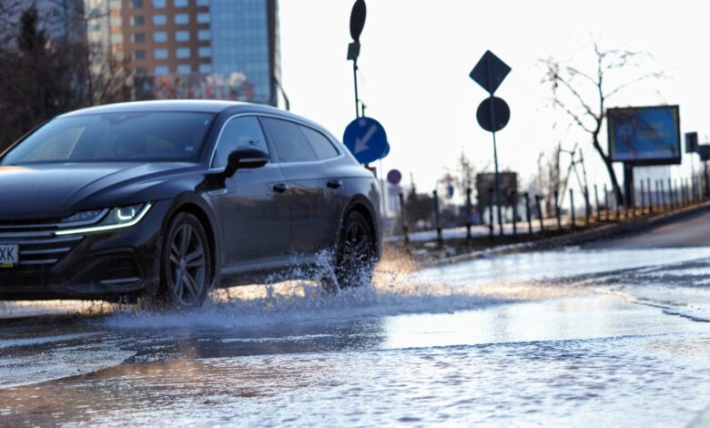 Цариградско шосе, тръба, водопровод, пързалка