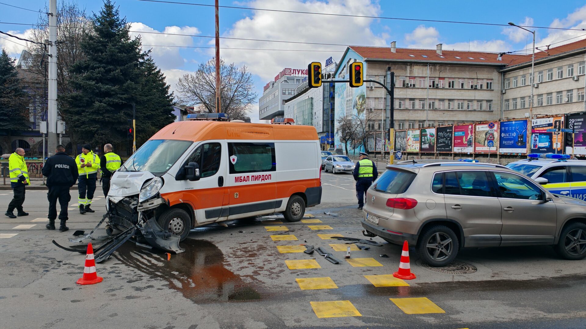 линейка, катастрофа, София, пострадали, бебе