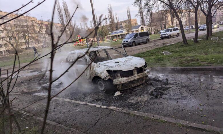Кривой рог, балистична ракета, удар, война