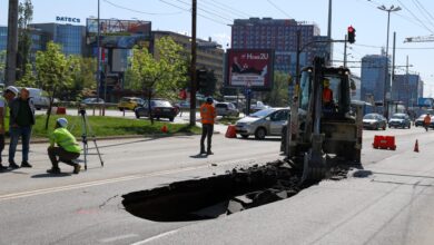 Цариградско шосе, дупка, строеж, метро,