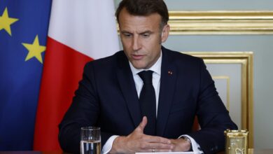 Еманюел Макрон, президент, Франция, натиска, Русия, примирие, мир, Украйна, война