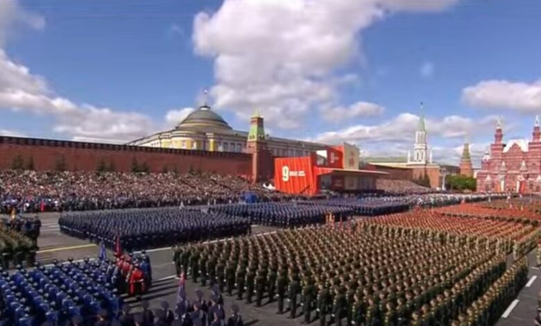 9 май, парадът на победата, Москва, Русия