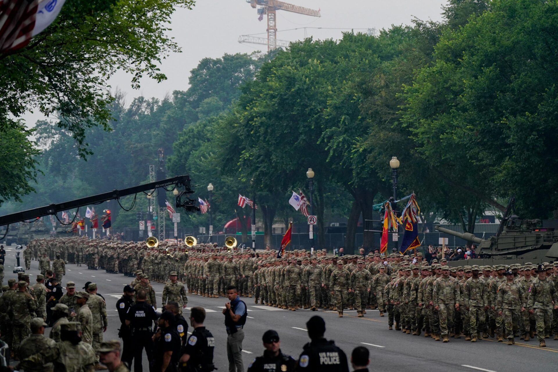 САЩ, военен парад, рожден ден,