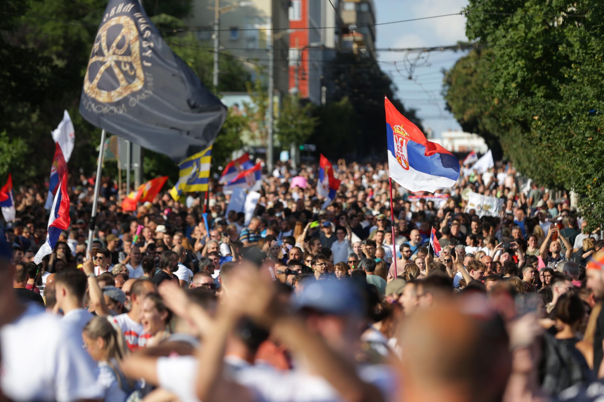 Сърбия, протест