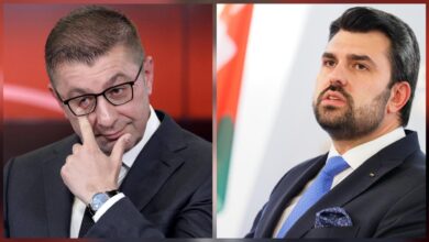 Християн Мицкоски, Георг Георгиев, Северна Македония, България, министър