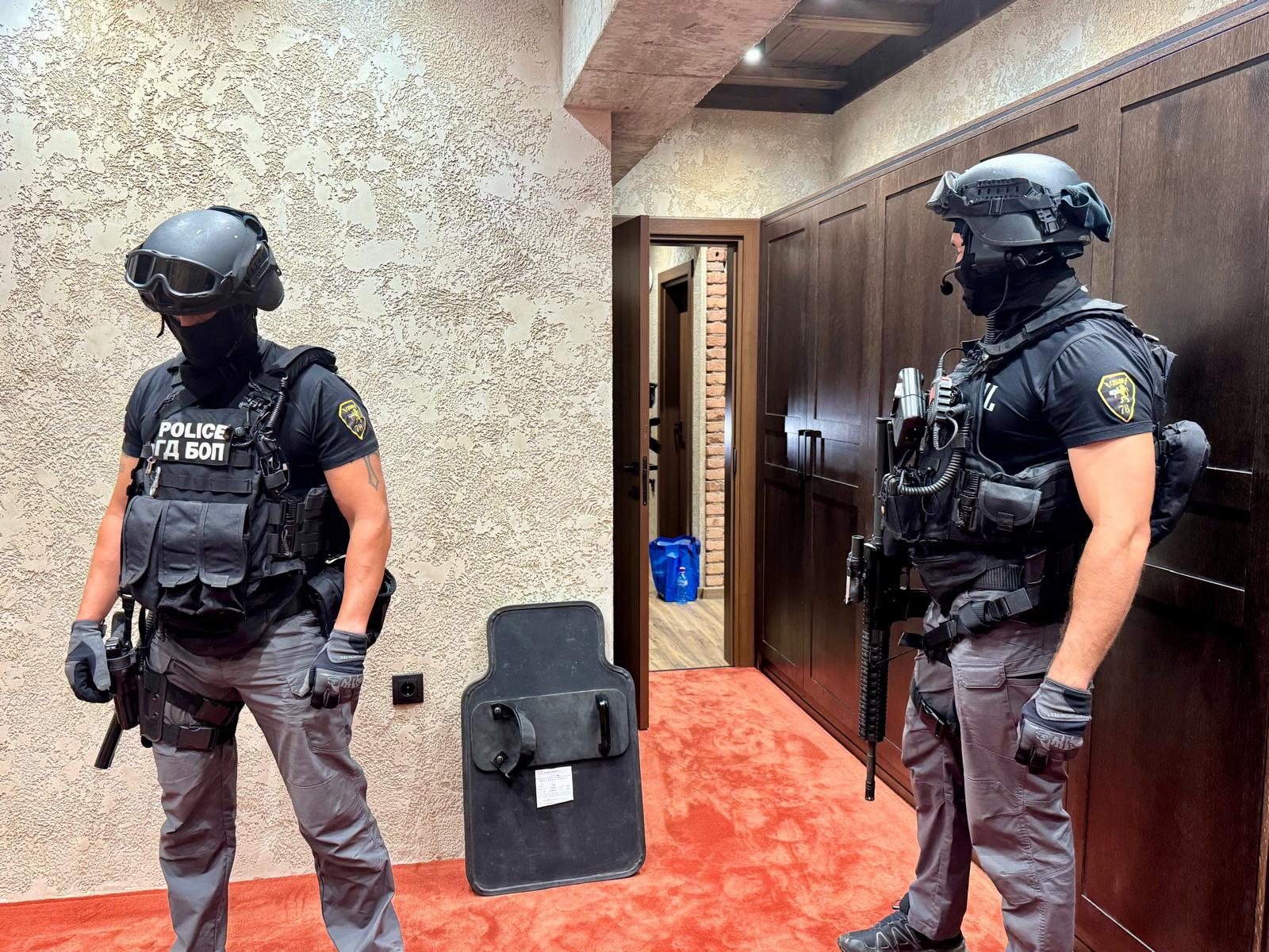 ГДБОП, акция, Hell's Angels