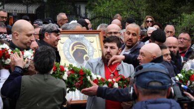 Литийно шествие, икона, Бачковски манастир