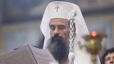 патриарх Даниил, Велики Четвъртък, тайната вечеря
