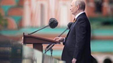 Владимир Путин, Русия, президент, Москва, Парад на победата, ден на победата, 9 май