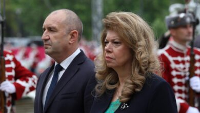 Румен Радев, Илияна Йотова, Ден на победата, Ден на Европа, 9 май