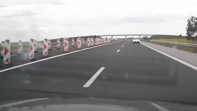 Тракия, магистрала, обратен завой, видео