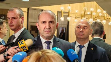 Румен Радев, санкции, Русия,